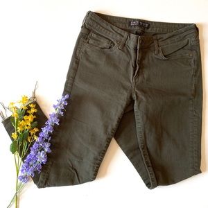 Zara Army Green Jeans